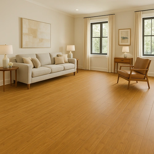 Bamboo Flooring in Living Room