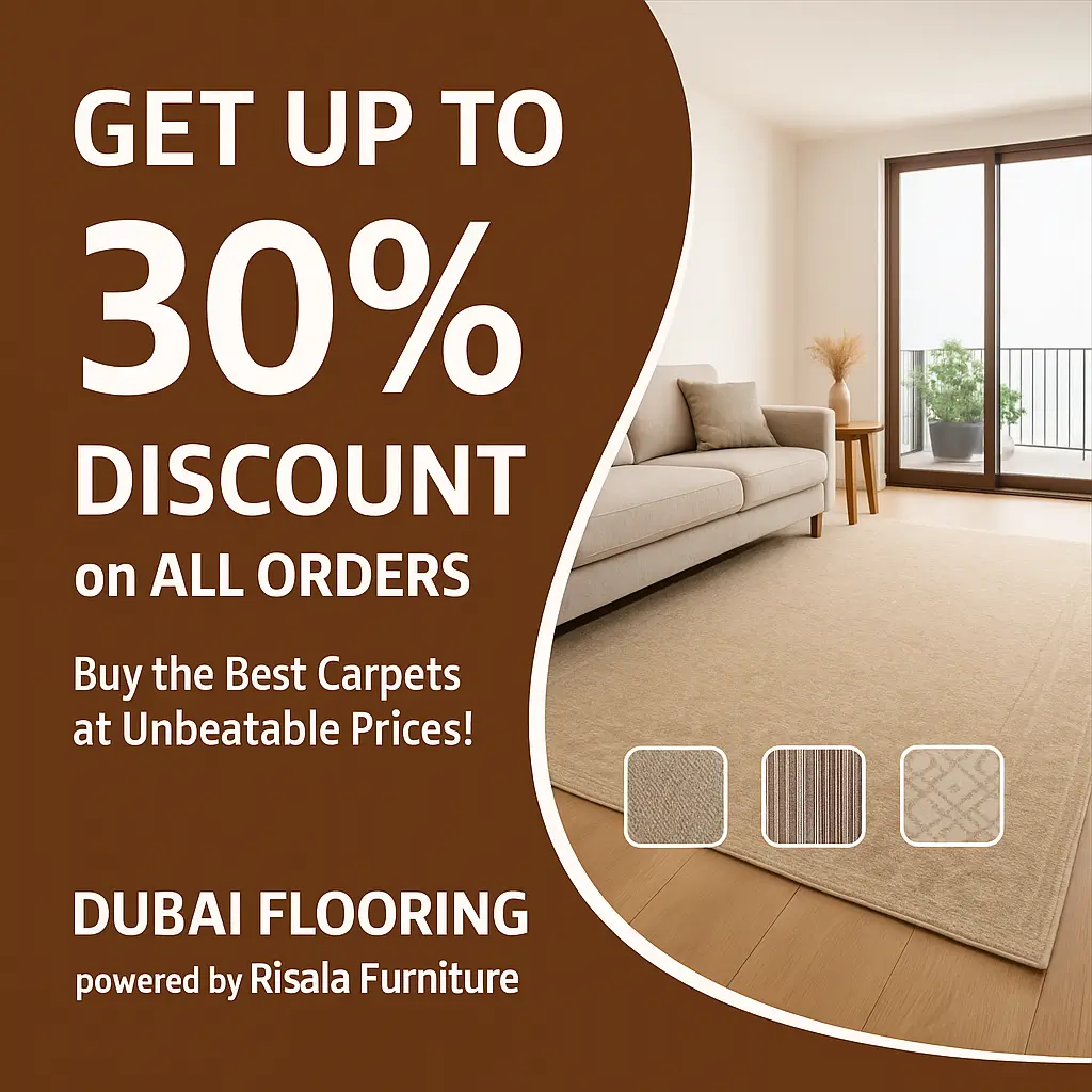 Discount Banner Dubai Flooring