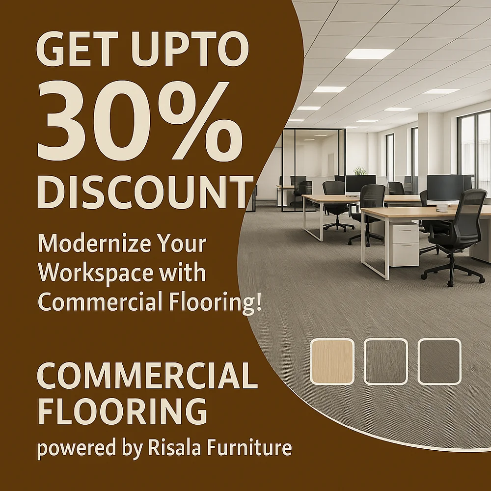 الأرضيات التجارية Discount Banner Commercial Flooring