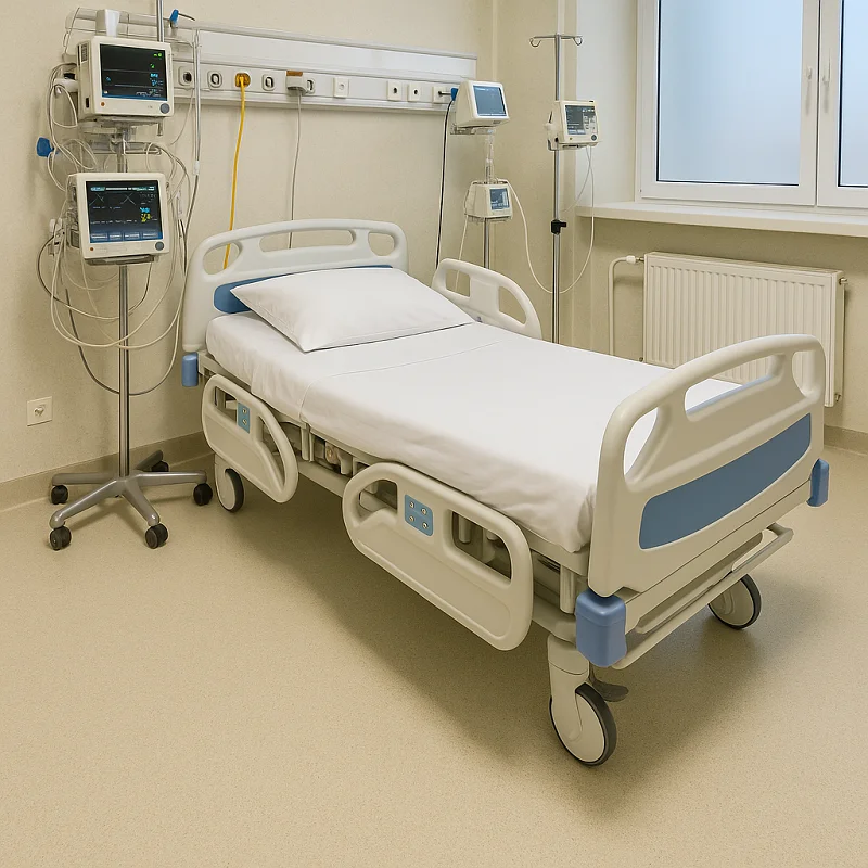 Hospital Vinyl Flooring in ICU