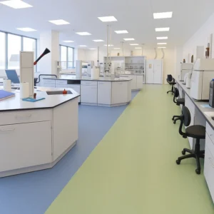 Hospital Vinyl Flooring in Laboratories