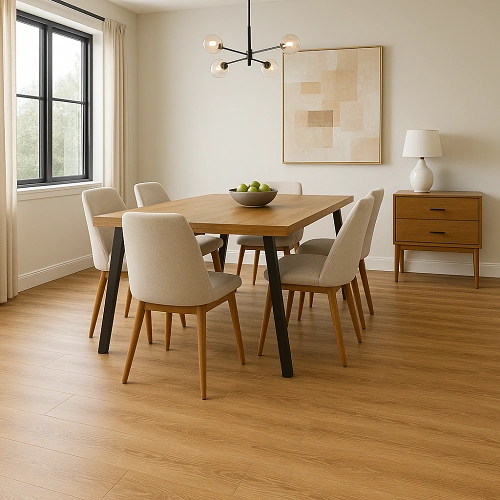 Laminate Flooring in Dining Room