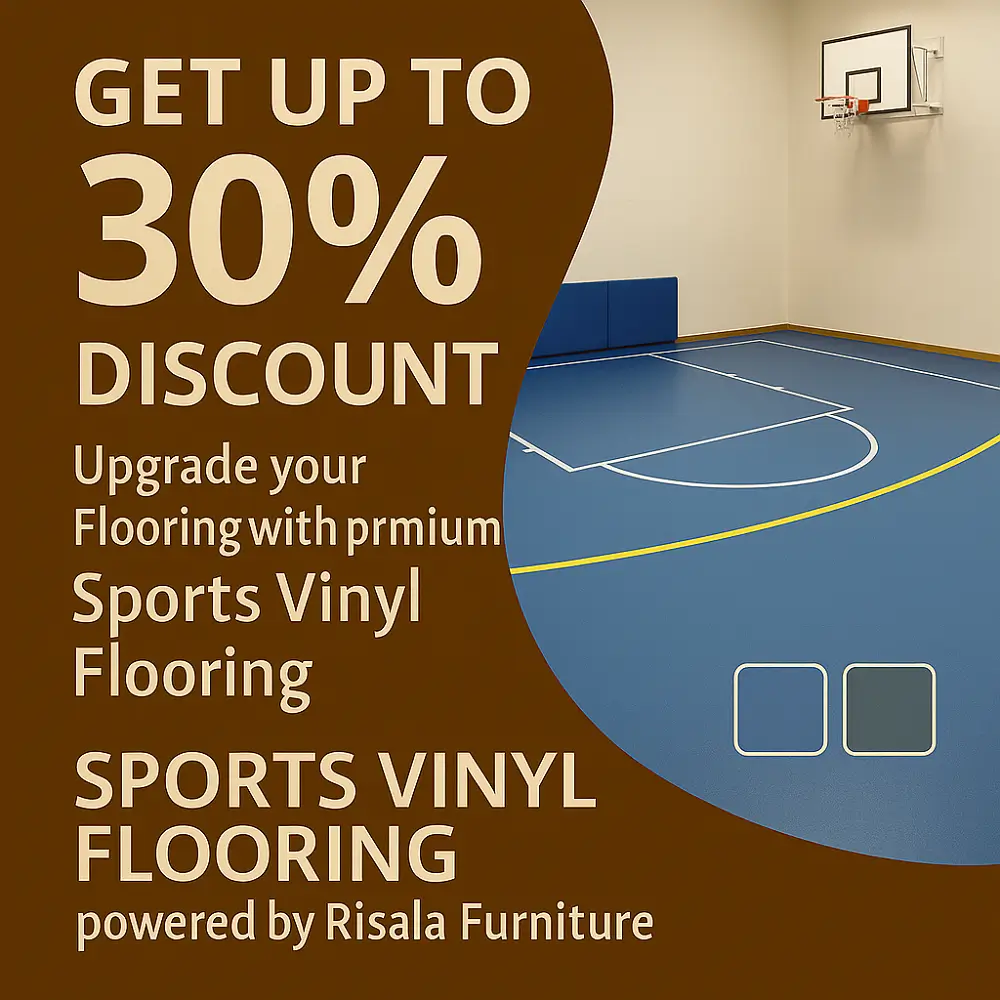 أرضيات الفينيل الرياضية Sports Vinyl Flooring