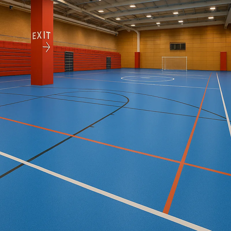الأرضيات Sports Vinyl Flooring