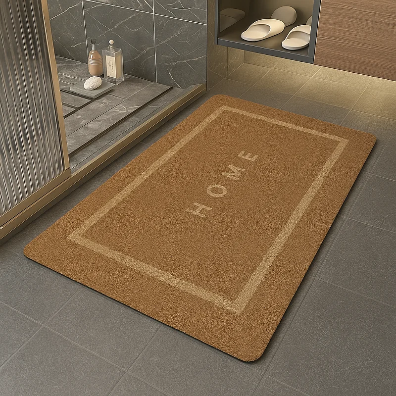 Coir Mat in Bathroom