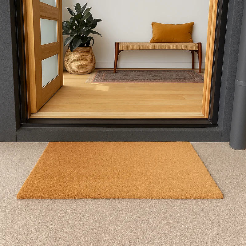 Coir Mat in Entrance