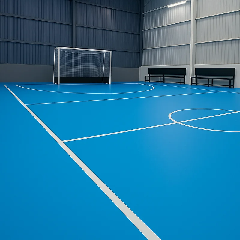 Commercial Vinyl Flooring in sports
