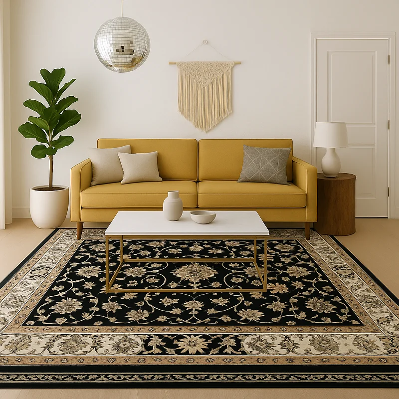 Handmade Rug in Living Room