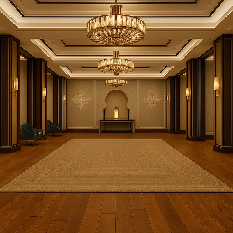 Jute Carpet in Hotel