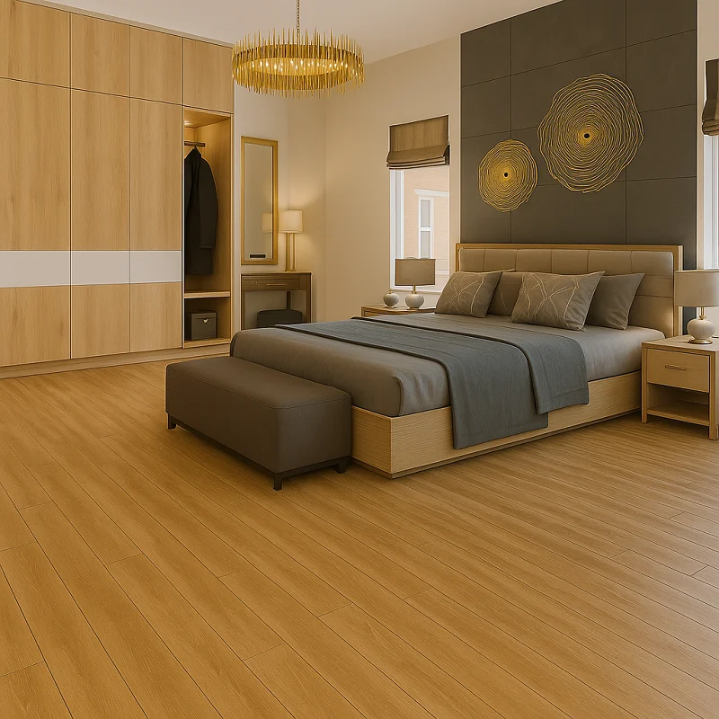 LVT Flooring in Bedroom