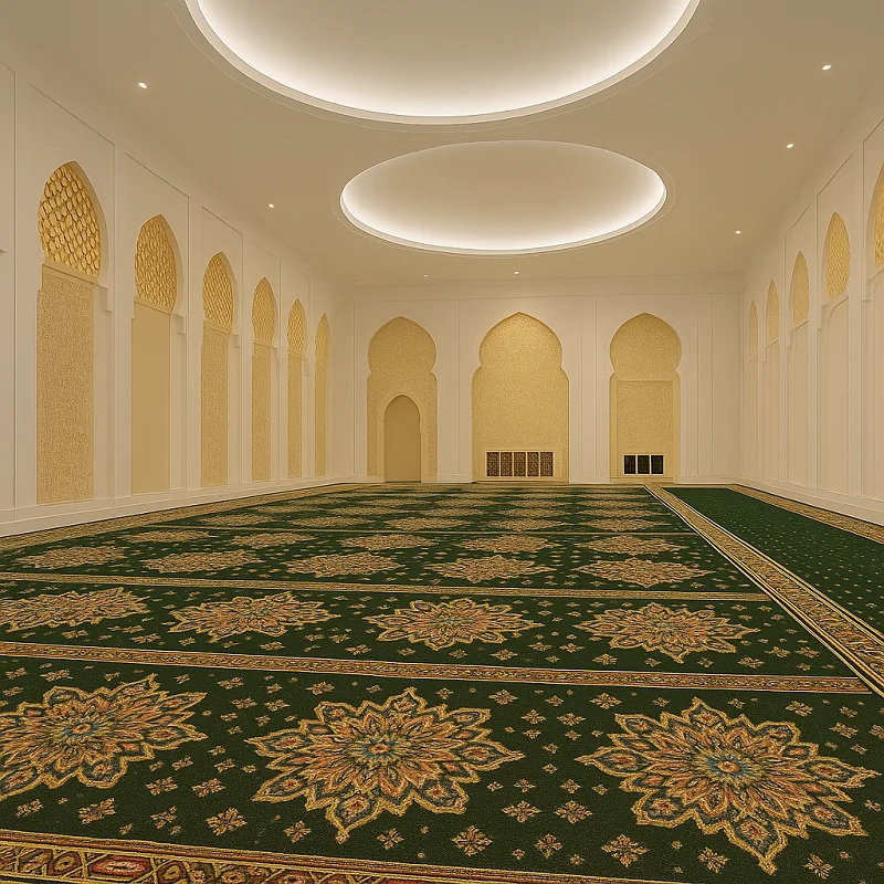 Mosque Carpets in Prayer Halls