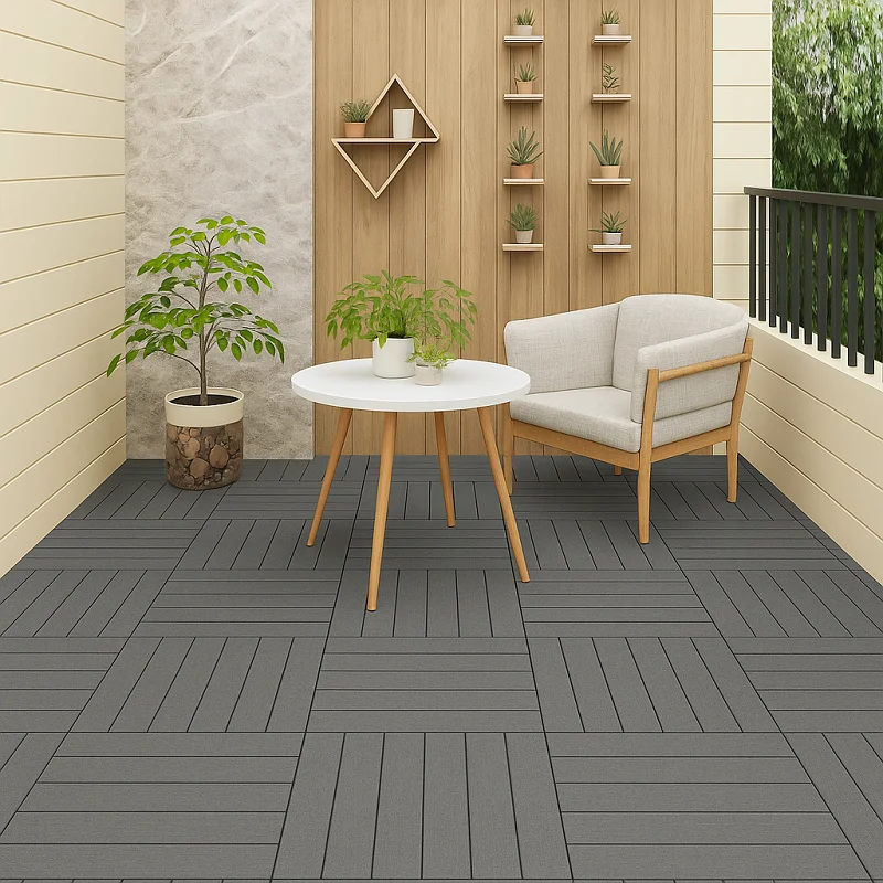 Outdoor Flooring in Balcony