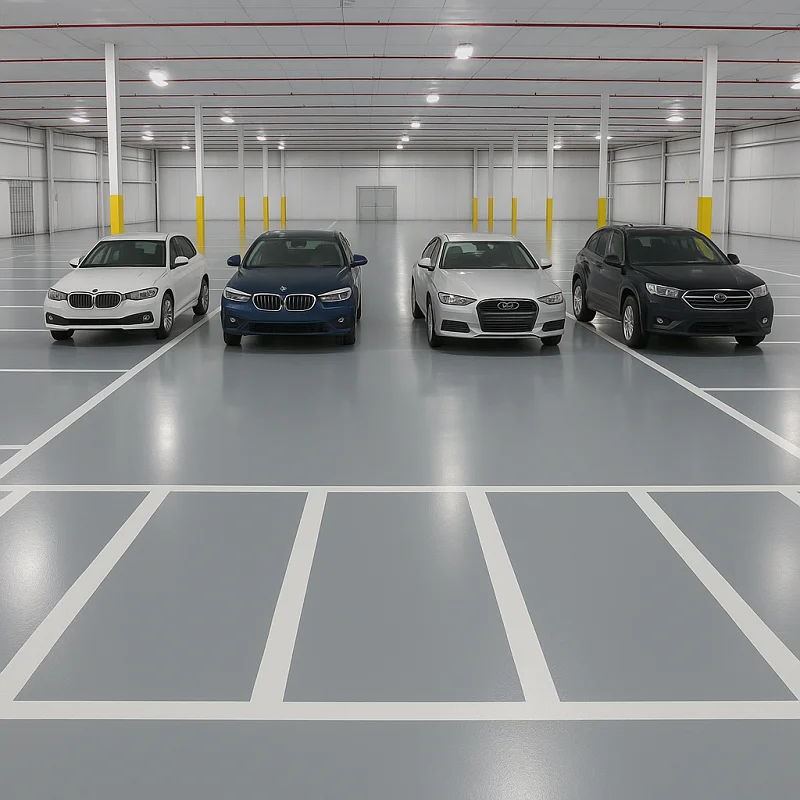 Parking Flooring in Hospital