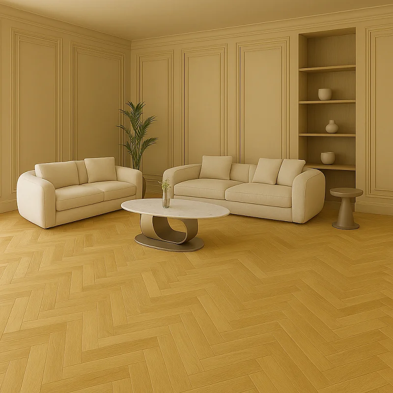 Parquet Flooring in Living Room