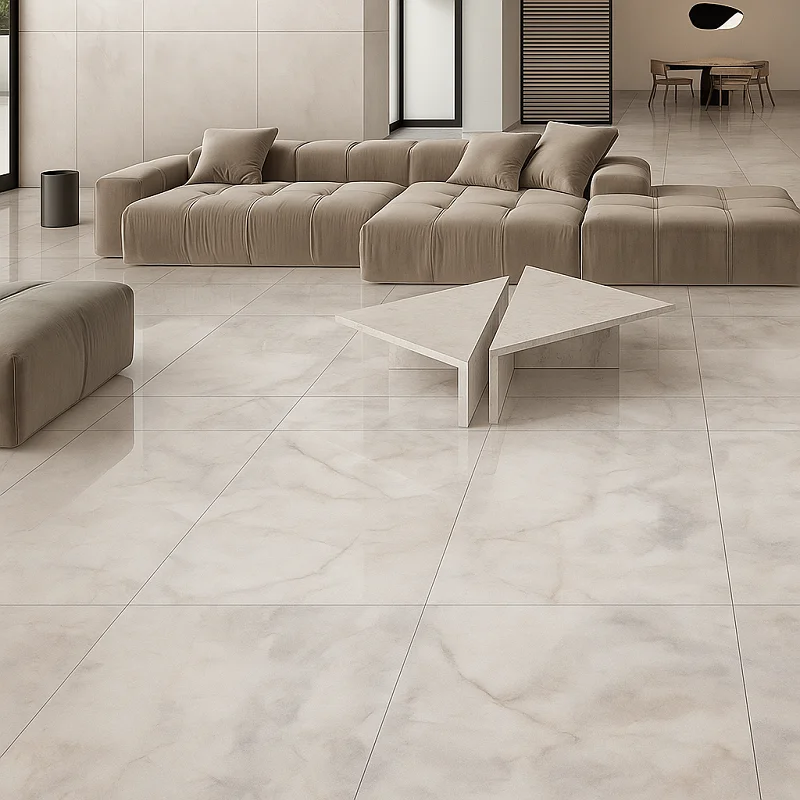 Porcelain Tiles in Living Room