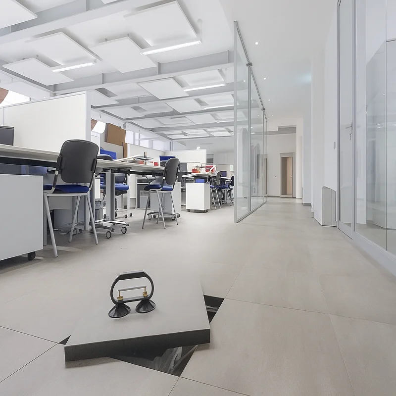 الأرضيات المرتفعة في المكاتب