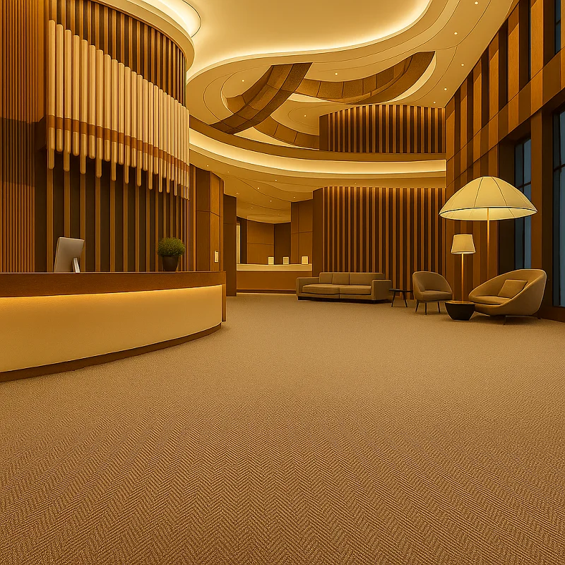 Sisal Carpet in Hotel