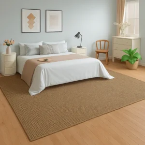 Sisal Rug in Bedroom