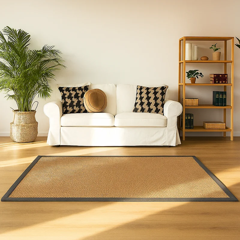 Sisal Rug in Living Room