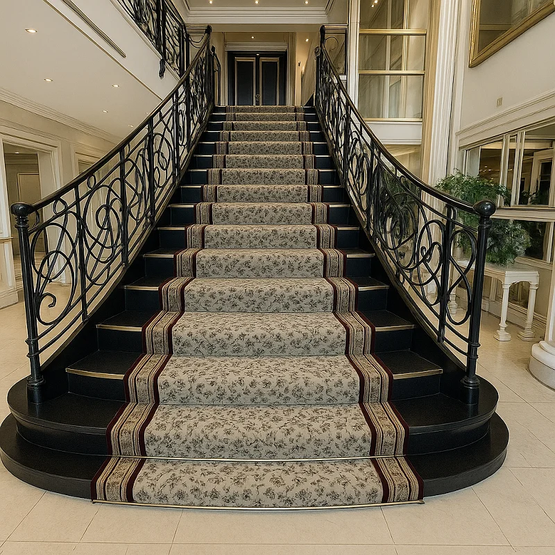 Stair Carpet in Hotel