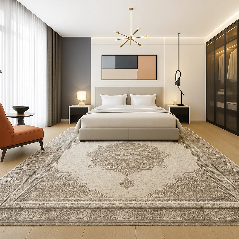 سجاد عتيق في غرفة النوم