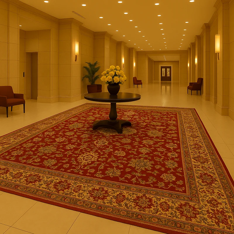 Vintage Carpet in Hotel