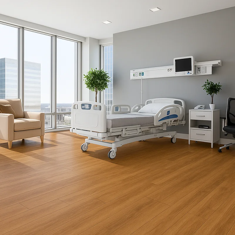 Vinyl Tiles in Hospital