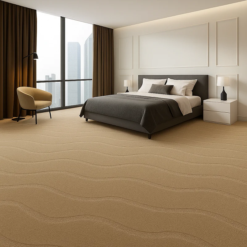 Wall to Wall Carpets in Bedroom
