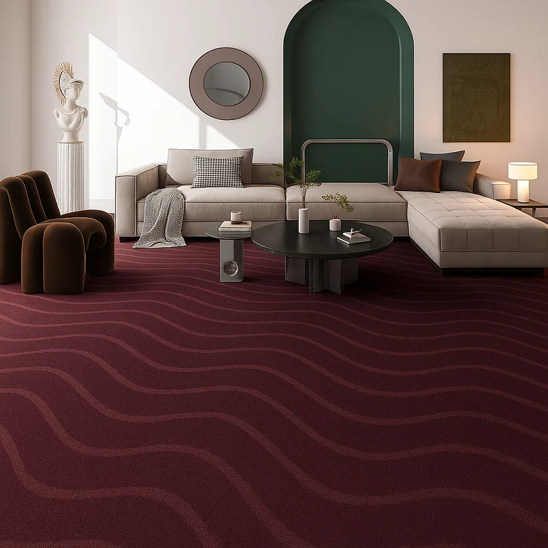Wall to Wall Carpets in Living Room