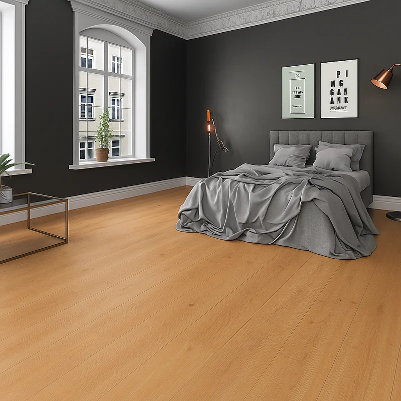 Wooden Flooring in Bedroom