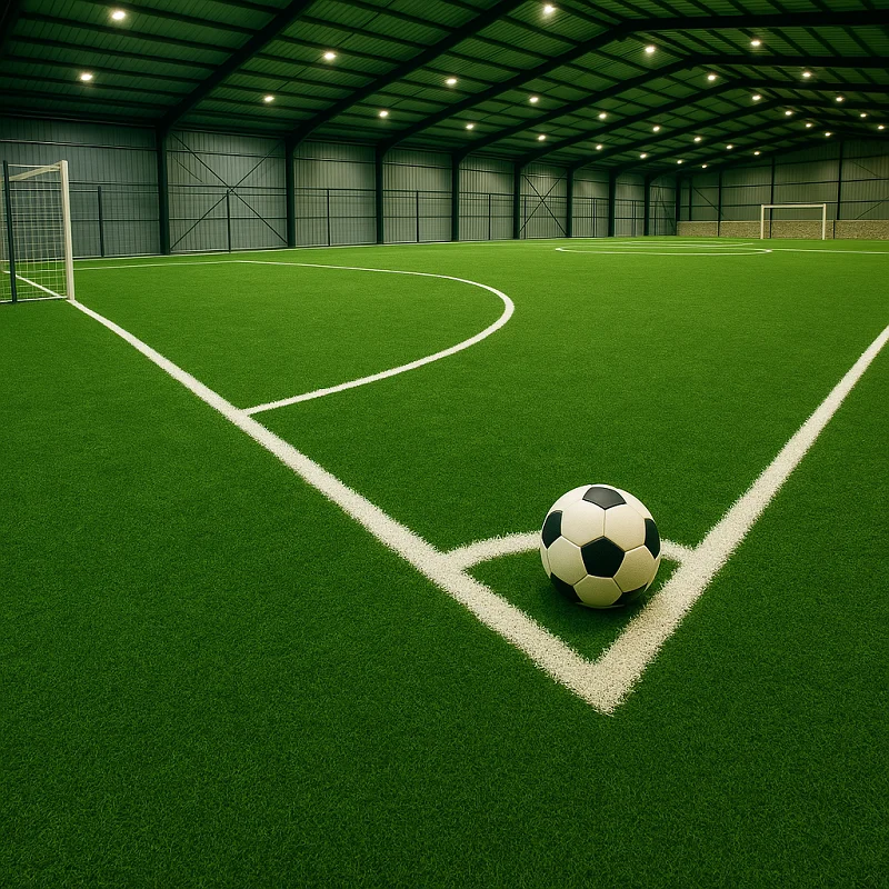 Sport Flooring in Football Ground