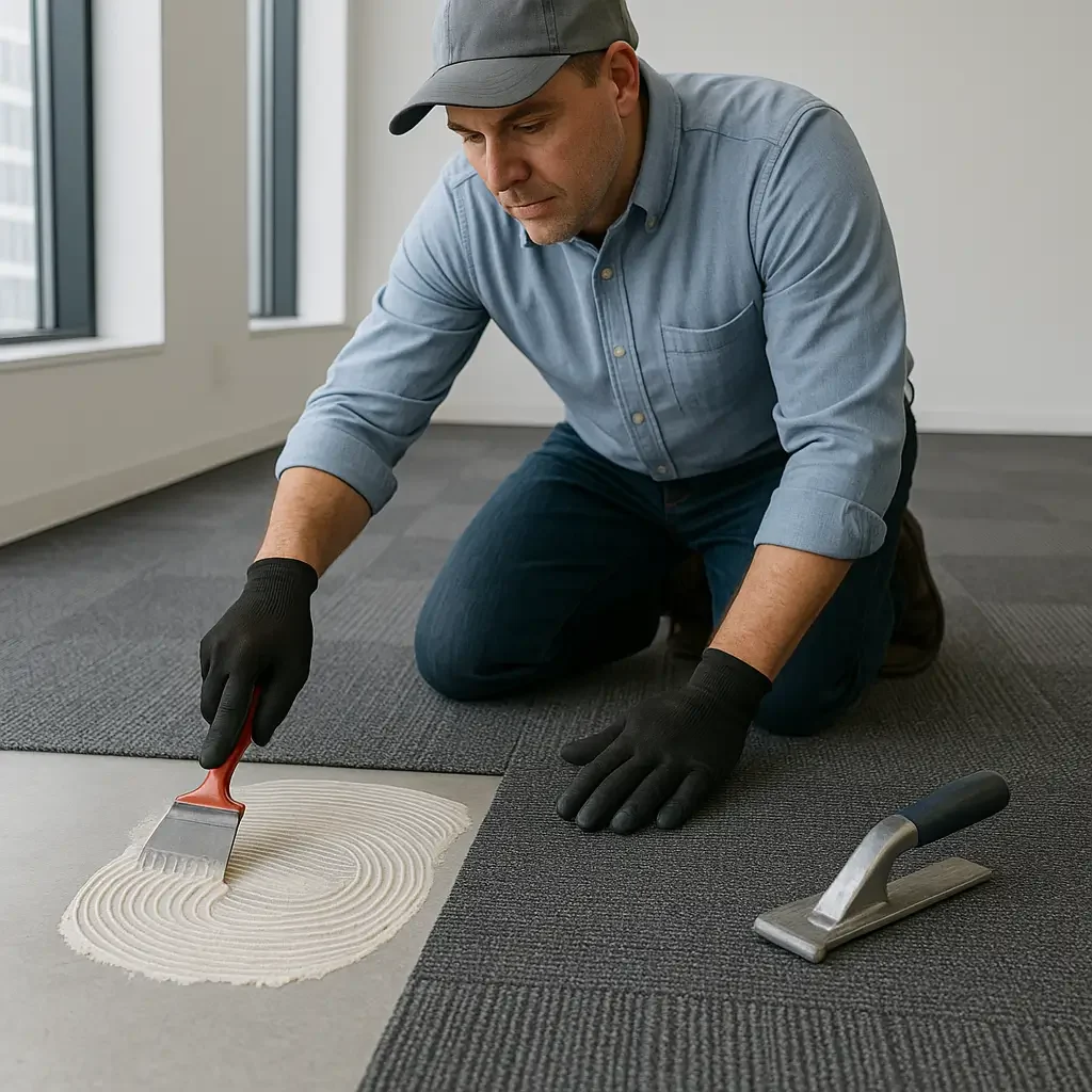 Commercial Carpet Fixing