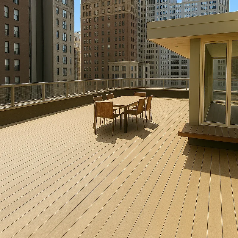WPC Flooring in Rooftop