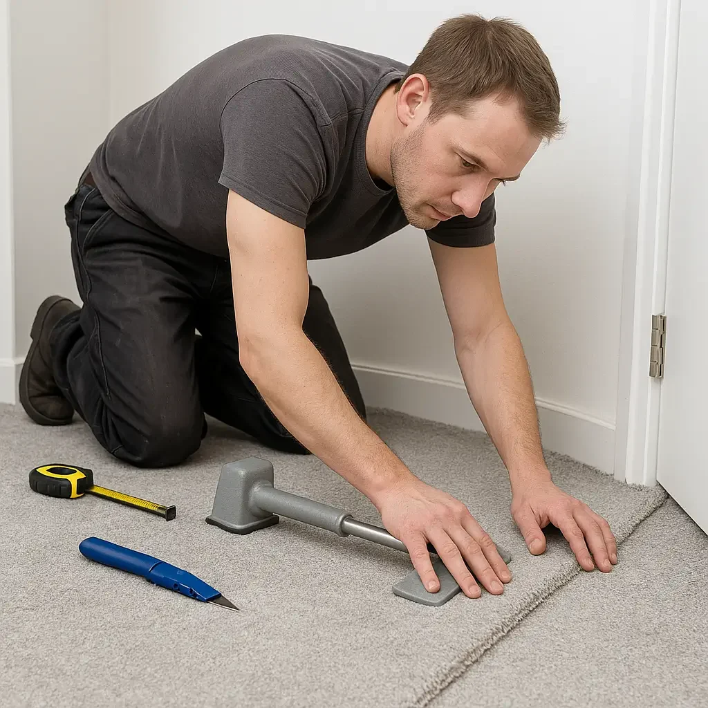 carpet intallation step