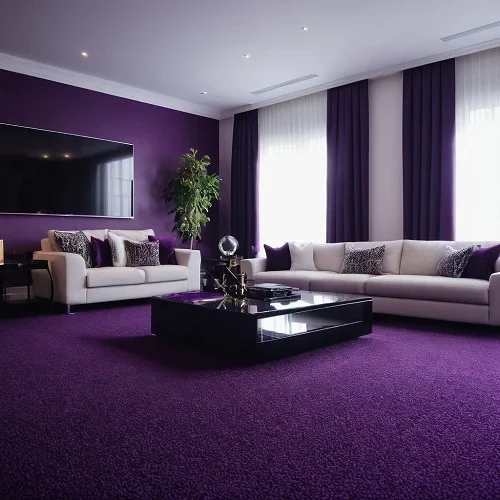 purple carpets