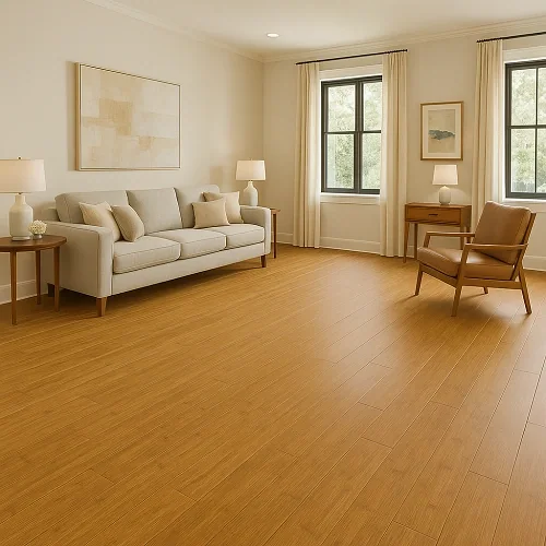Bamboo Flooring in Living Room