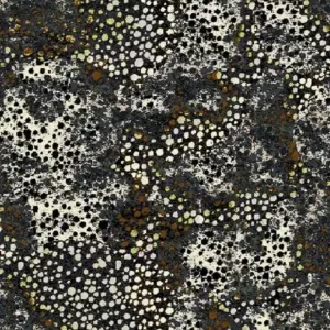 Abstract-rug-design-resembling-speckled-dark-camouflage