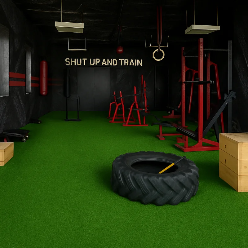 Artificial Grass in Gym