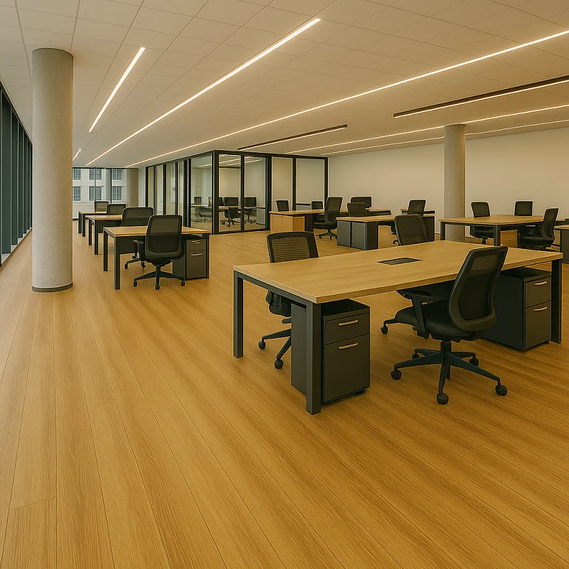 PVC Flooring in Office