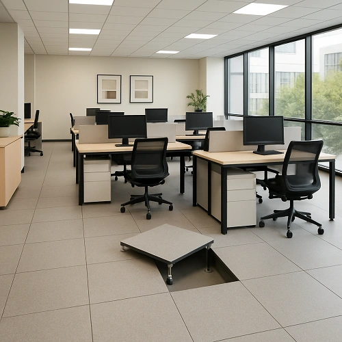 Raised Flooring in Office