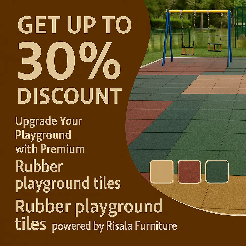 Rubber playground tiles 2