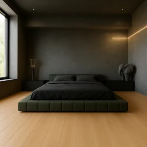 SPC Flooring in Bedroom