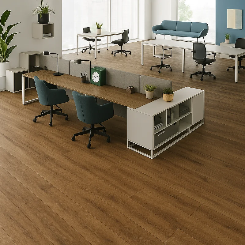SPC Flooring in Office