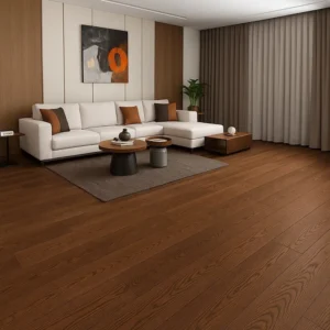 Solid Wood Flooring Living Room