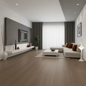 Vinyl Flooring in Living Room