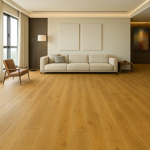 Wooden Flooring in Living Room