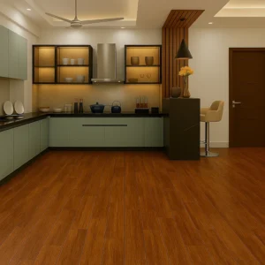Bamboo Flooring in Kitchen