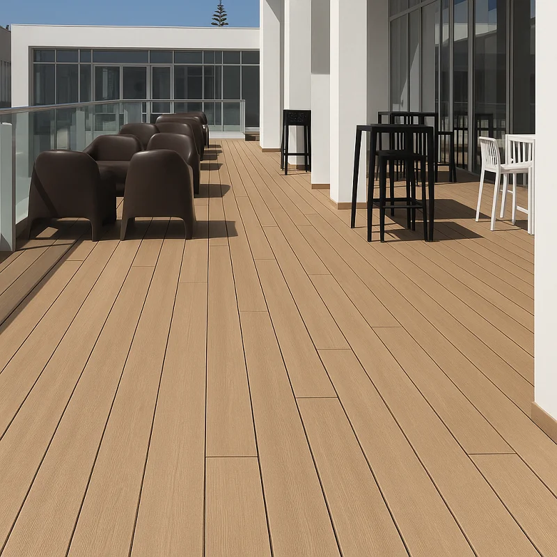 Decking Flooring in Commercial