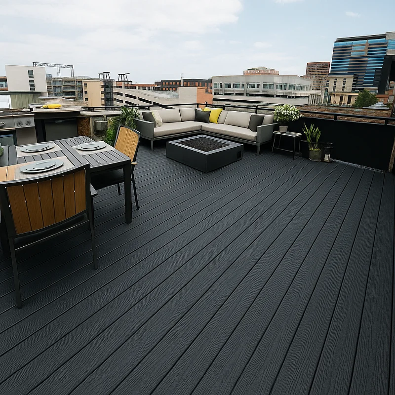 Decking Flooring on Rooftop