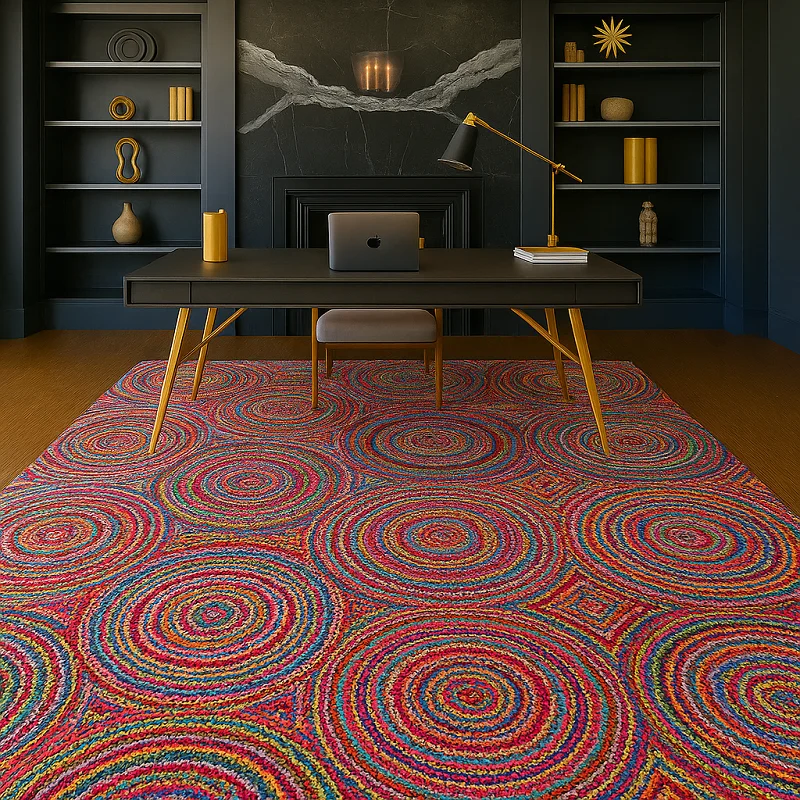 Handmade Rug in Office